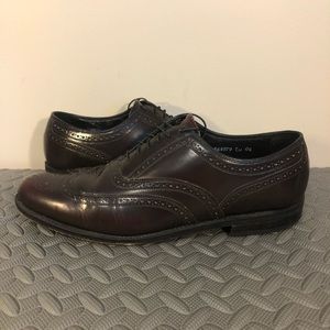 Florsheim Mens Lexington Oxford Wingtip Dress Shoe